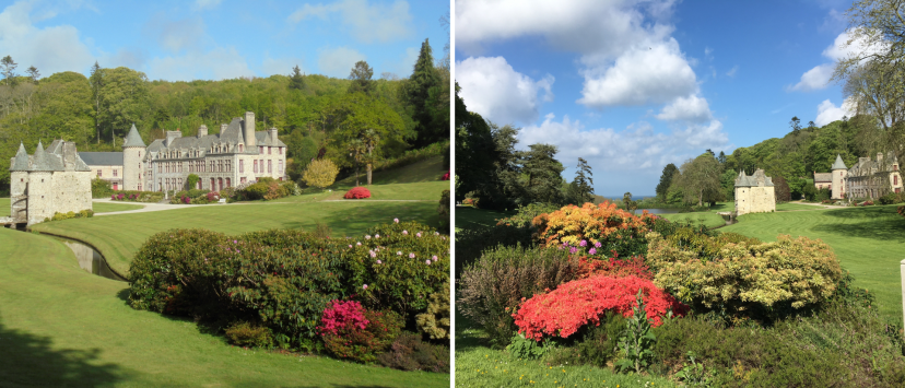 Parc du château de Nacqueville